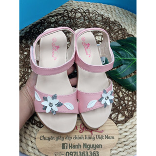 sandan bitis bé gái(DRG00200hồng-kem)dép đi học đi du lịch