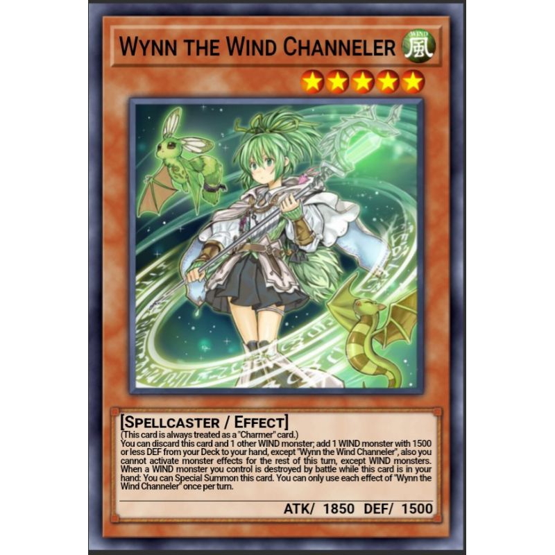 Thẻ bài yugioh Wynn the Wind Channeler [ RC04-JP019 ]