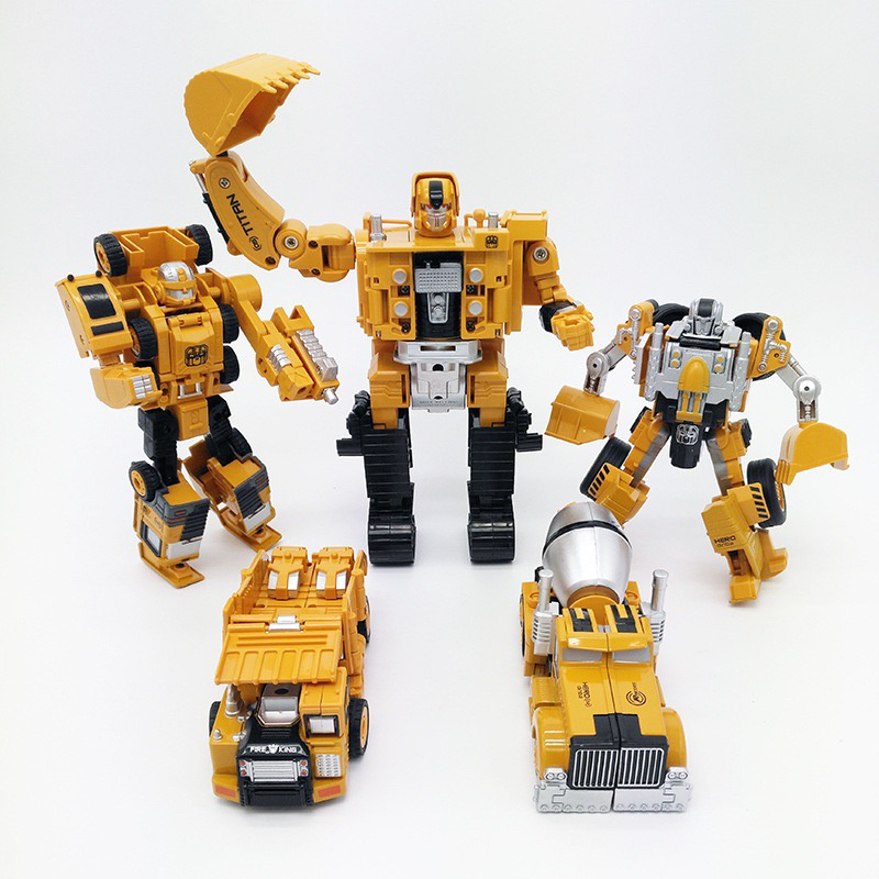 Đồ chơi Robo transformer Xe công trình