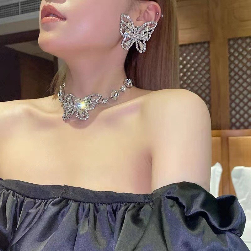 Vòng cổ đá hót girl.phong cách hang quốc.sang chảnh