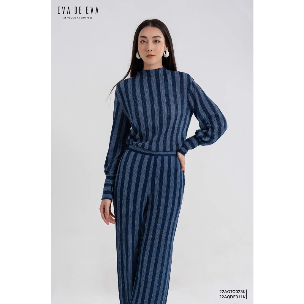 Quần dài nữ ống suông LADY ME by Eva de Eva 22AQDO011K