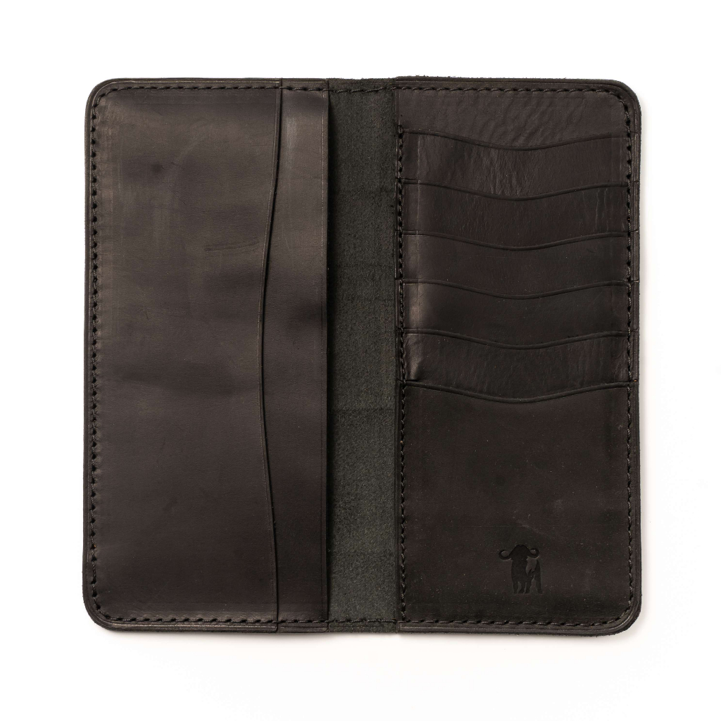 Ví Handmade Da Bò Thật DÀI MINI- January Classic- Bảo Hành 10 Năm- Đổi Trả Miễn Phí