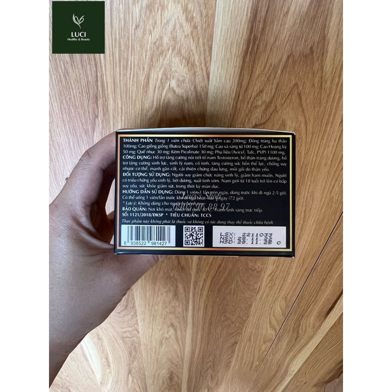 Sâm Kỳ Vương| Tăng Cường Sinh Lý Nam | Chợ Sỉ Dược