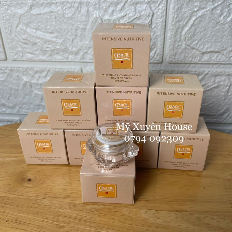 Kem Osachi Vip Dưỡng Trắng Da Giảm Nám Cao Cấp Trong 2 Tuần (Mẫu Mini Dùng Thử)