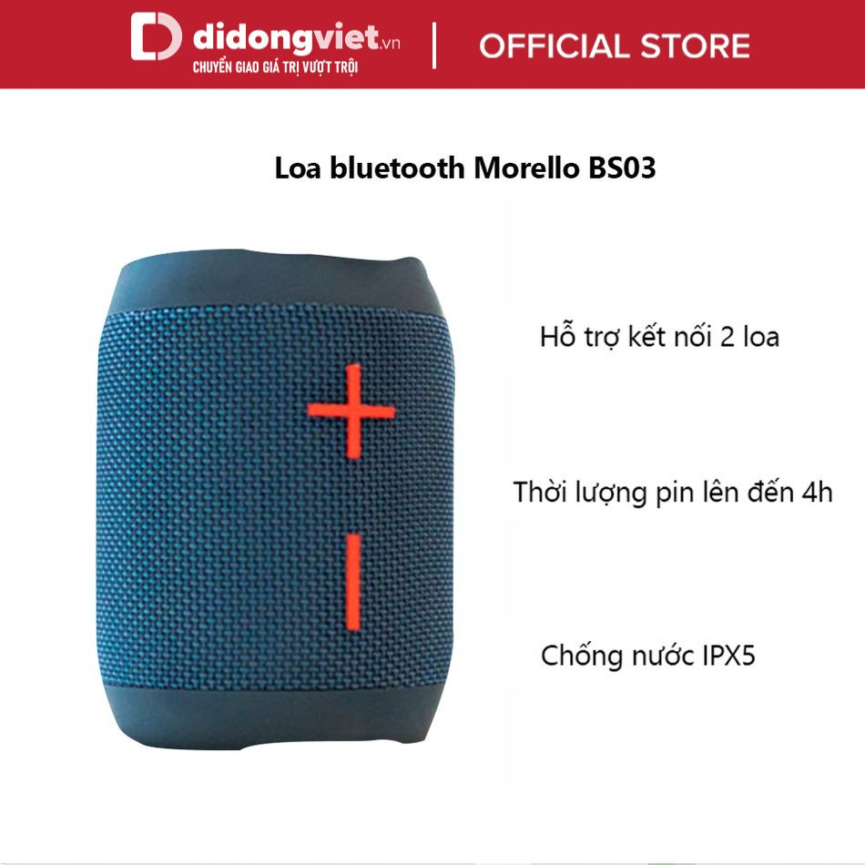 Loa bluetooth Morello BS03 Chính Hãng