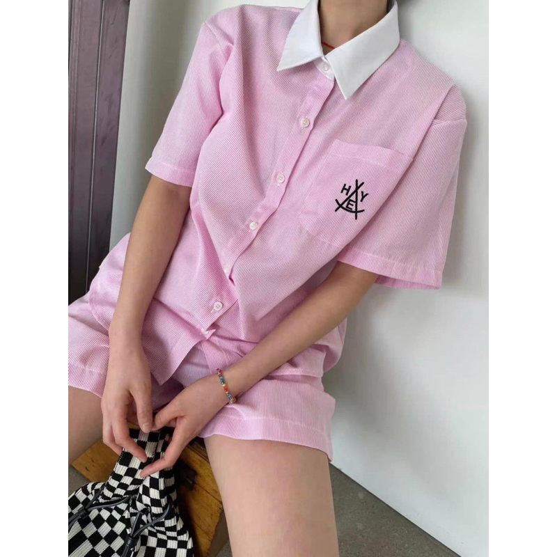 Set kẻ brand thiết kế Hàn made in Korea Hàng Chính Hãng 100%, Nói KHÔNG Với Fake