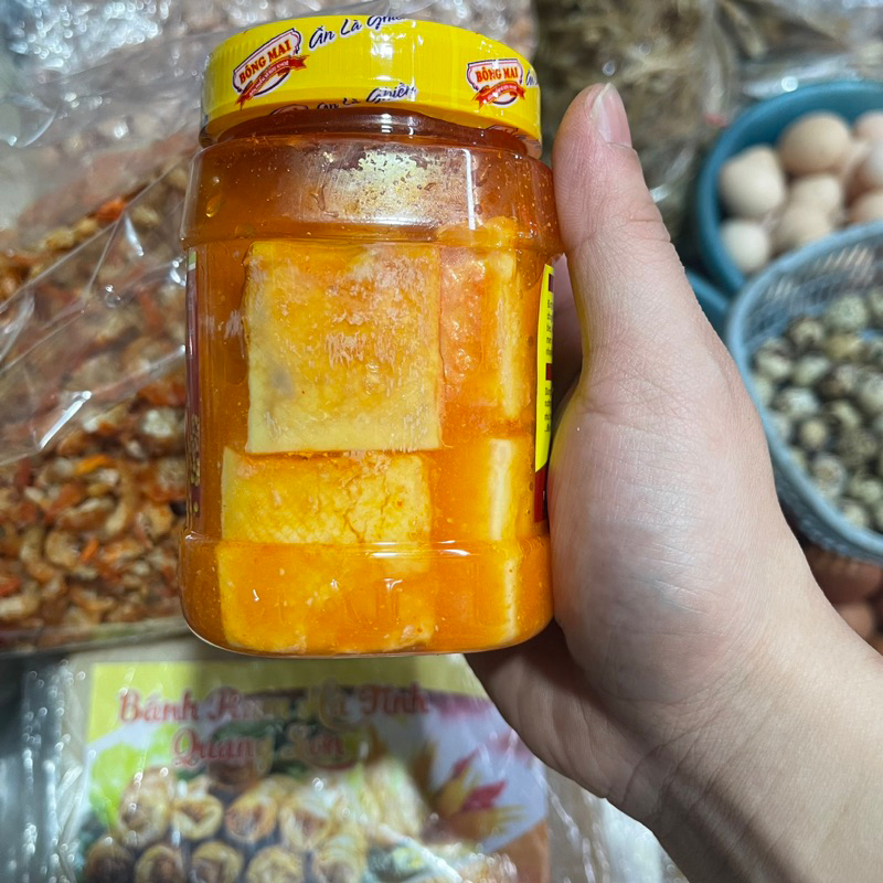 CHAO BÔNG MAI LỌ 370g
