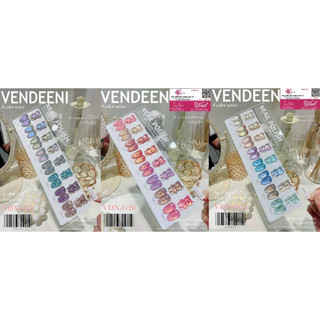 Sơn gel nhũ flash vendeeni set 8 màu