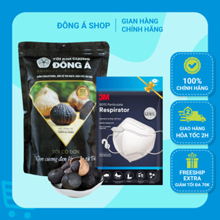 Tỏi Kim Cương Đông Á Túi 500g - Tỏi đen cô đơn lên men theo CN Nhật Bản - Hỗ trợ tốt cho sức khỏe (Tỏi loại 2)