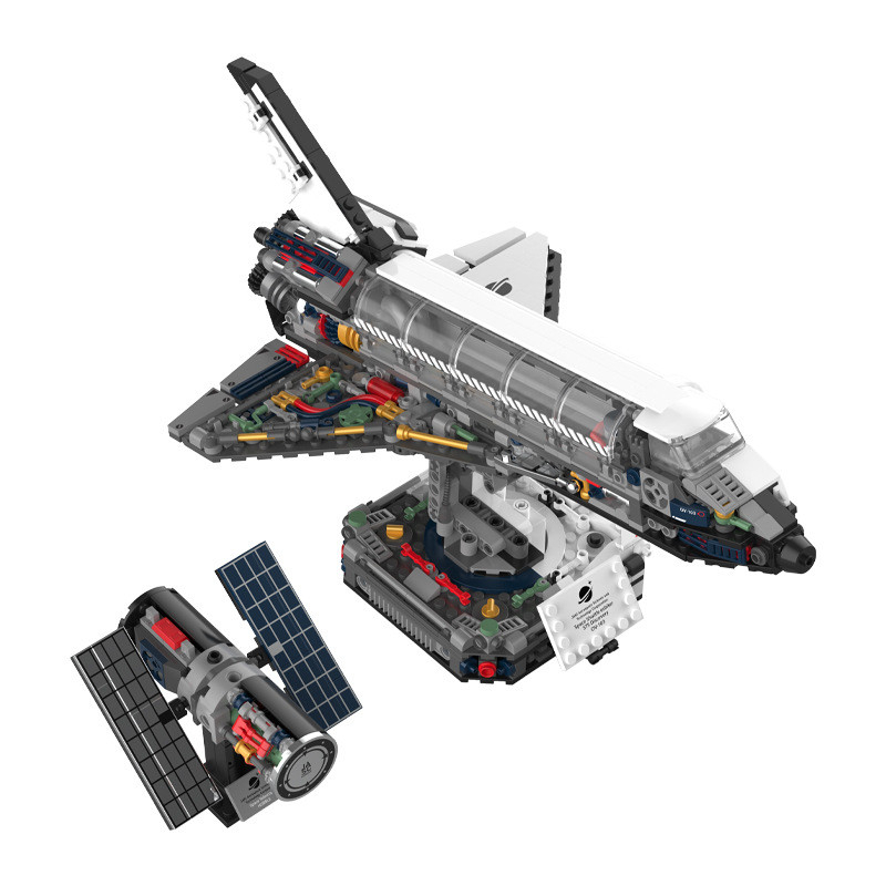 Lắp ráp mô hình tàu vũ trụ nasa và teamj vệ tinh spaceship galaxy jaki 8502