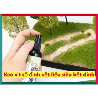 Keo Xịt Cố Định Vật Liệu Siêu Kết Dính Mô Hình Sa Bàn