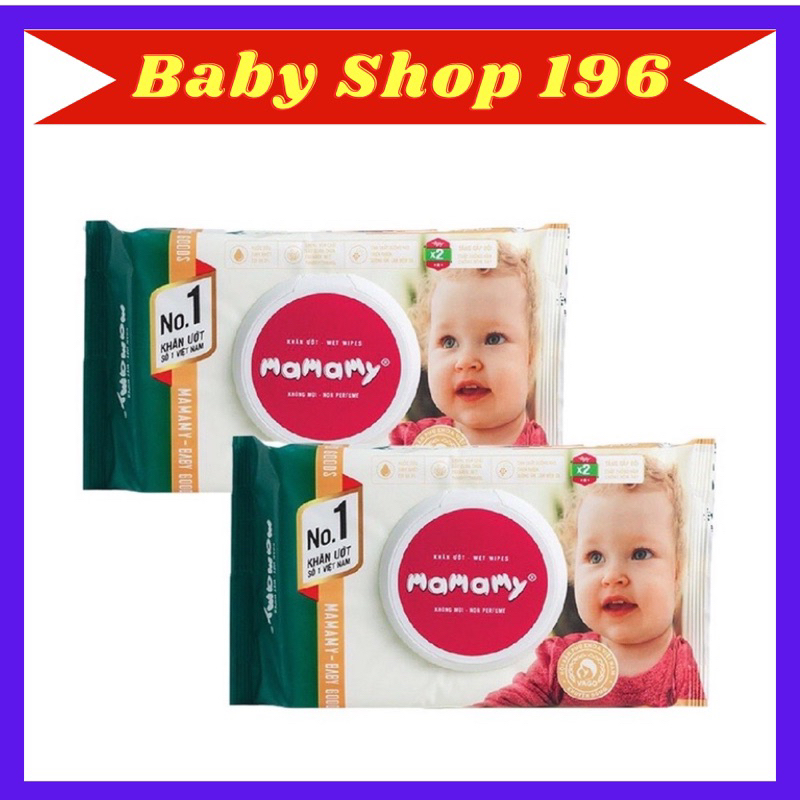 KHĂN ƯỚT MAMAMY 100 TỜ