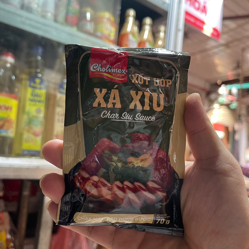 XỐT ƯỚP THỊT NƯỚNG XÁ XÍU CHOLIMEX- gói 70h