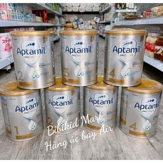 Sữa APTAMIL ÚC 900gr đủ 4 số Hàng AIR (Mẫu mới,date xa)