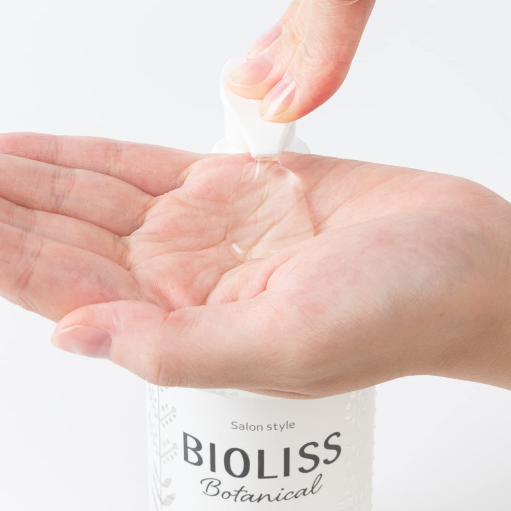 Phiên bản mới/Dầu gội thực vật Kose Bioliss Botanical 480mL Dòng SMOOTH & SLEEK/tóc suông mượt, thẳng