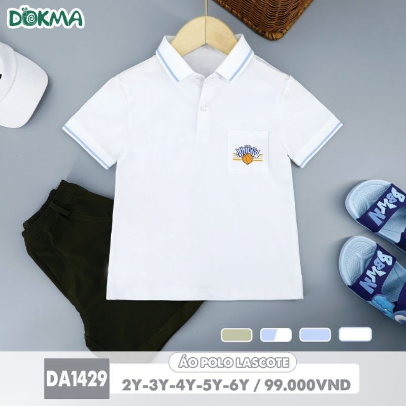 Áo polo Lacoste Dokma 2-6Y mã DA1429
