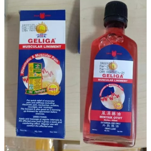 Dầu nóng muscular liniment 60ml