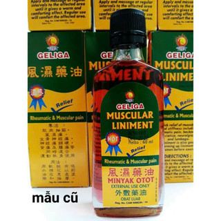 Dầu nóng muscular liniment 60ml