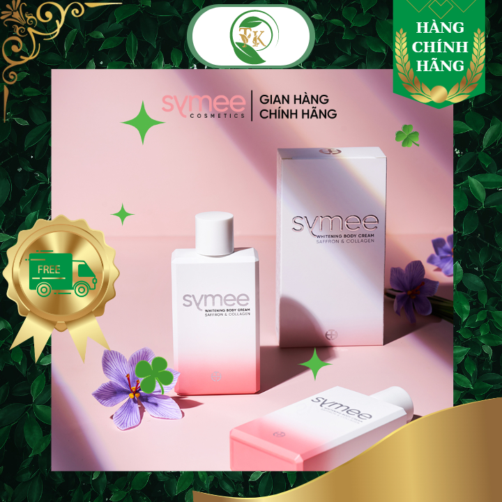 Kem Dưỡng Trắng Da Body Symee Whitening Cream trắng sáng mờ thâm