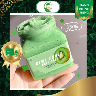 Tẩy da chết trái cây heyxi hương kiwi crub bath muối tắm tẩy tế bào chết body