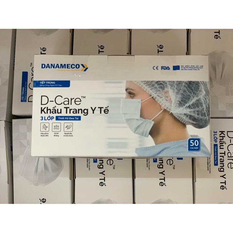 Khẩu trang y tế Danameco D-Care tiệt trùng từng chiếc