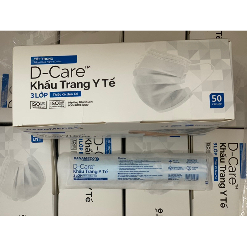 Khẩu trang y tế Danameco D-Care tiệt trùng từng chiếc