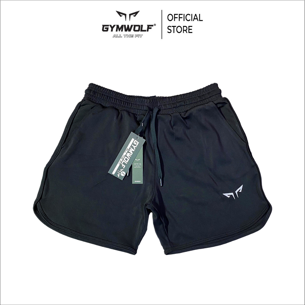 Quần Tập Gym Nam Thương Hiệu GYMWOLF, Quần Thể Thao, Chất Vải Poly 2 Da Cao Cấp Co Giãn 4 Chiều WOLF54