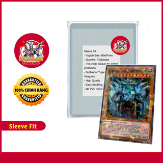 [Phụ Kiện Yugioh Chính Hãng] Profit Sleeve Fit Yugioh Bọc Bài Cỡ Nhỏ 6.0 x 8.7 cm