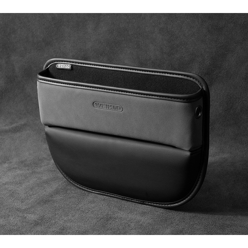 Khay nhét khe ghế đựng đồ trong ô tô, xe hơi Weihao