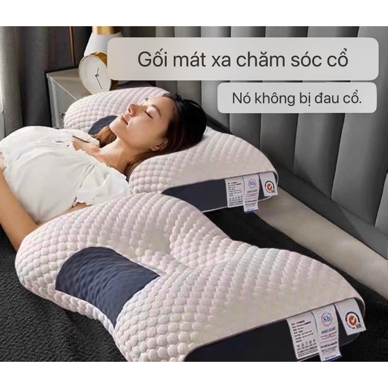 GỐI MATXA CỔ VAI GÁY HÀNG NỘI ĐỊA, HÀNG CHUẨN LOẠI 1 Ạ