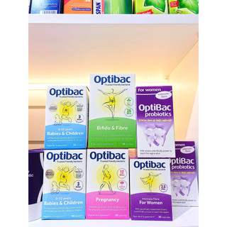 Men vi sinh Optibac Probiotics các loại