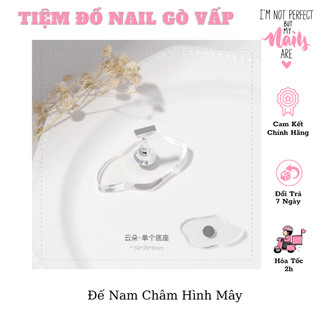 Đế Kê Móng Nam Châm Trong Suốt ( Không Kèm Chân Móng )
