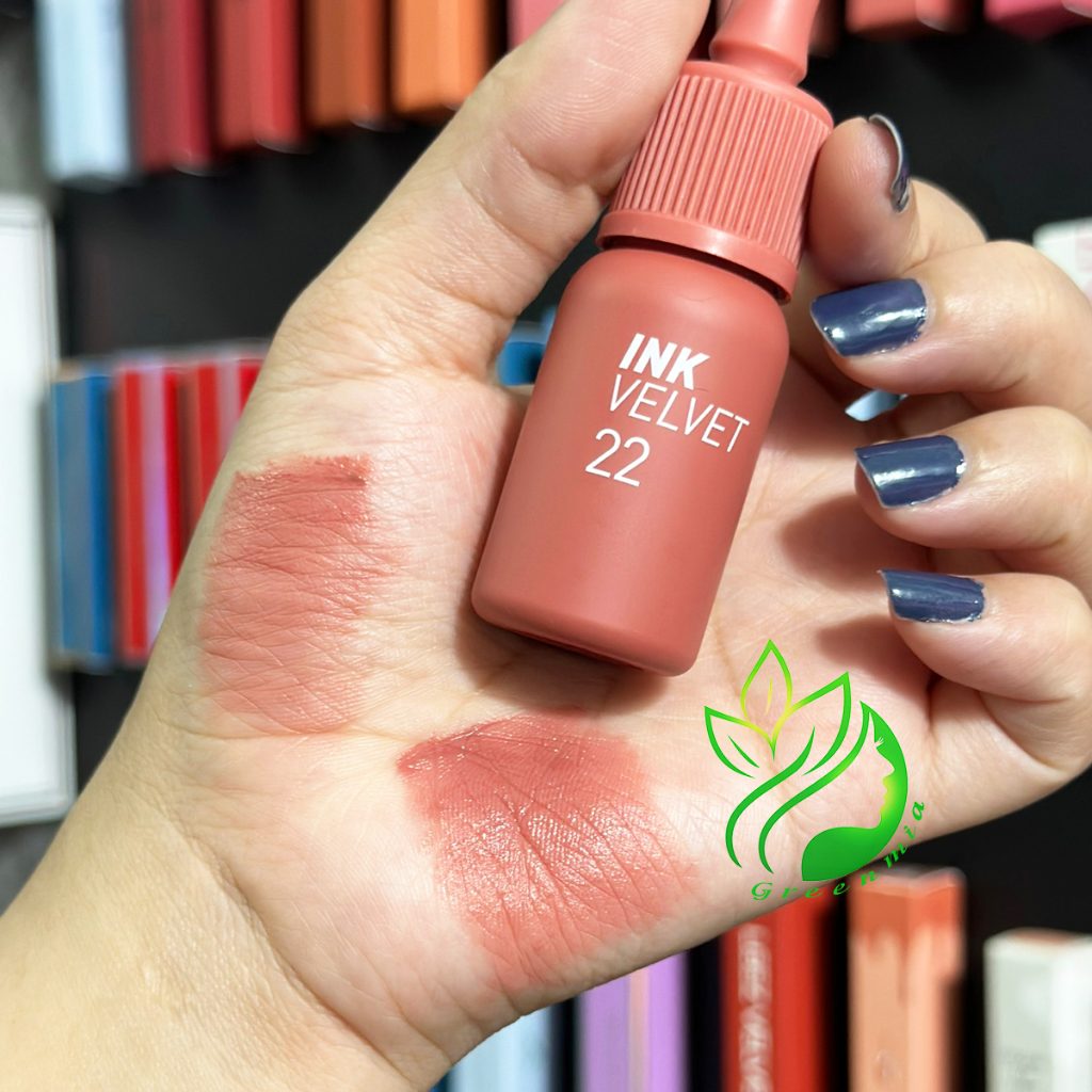 Son Ink 22 Bouquet Nude Hồng Khói Son Kem Lì Peripera Ink Velvet Lip Tint Mới Nhất 4g
