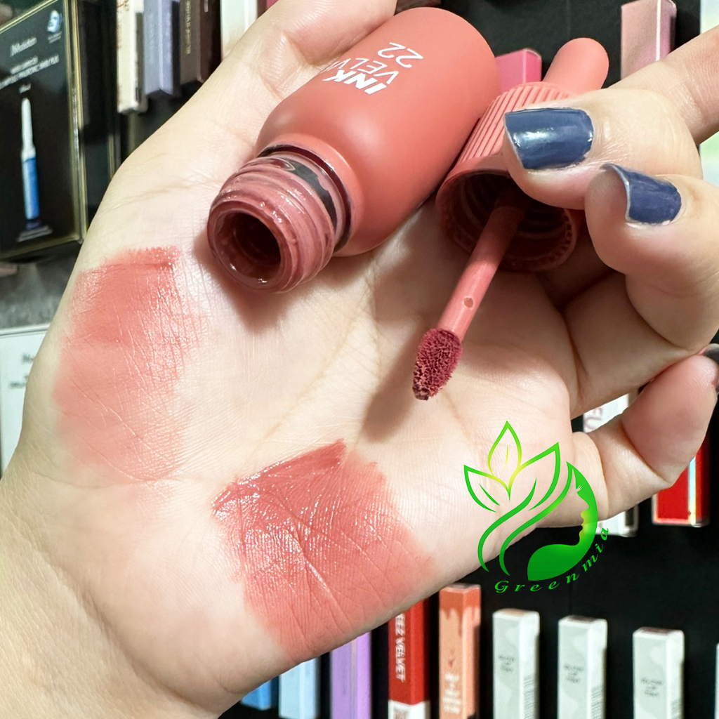 Son Ink 22 Bouquet Nude Hồng Khói Son Kem Lì Peripera Ink Velvet Lip Tint Mới Nhất 4g