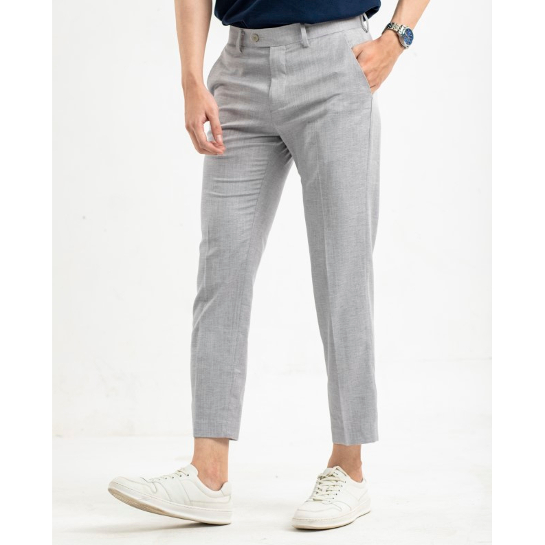 Quần âu nam cao cấp INSIDEMEN màu xanh sang trọng chất vải mềm mịn thiết kế trẻ trung ITR00101