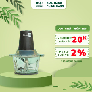 Máy Xay Thịt Đa Năng MIDEA Gồm 4 Lưỡi Kép 1.8L Xay Thịt Rau Củ Quả Tiện Lợi - Hàng chính hãng - Bảo hành 6 tháng