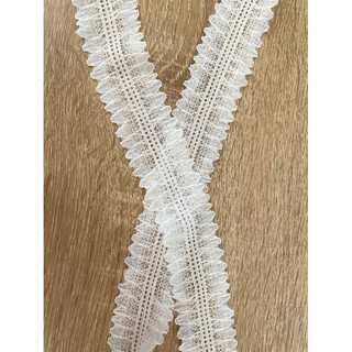 [0019] - 1m Viền ren thun khổ 3cm (Ren thun trang trí quần áo)