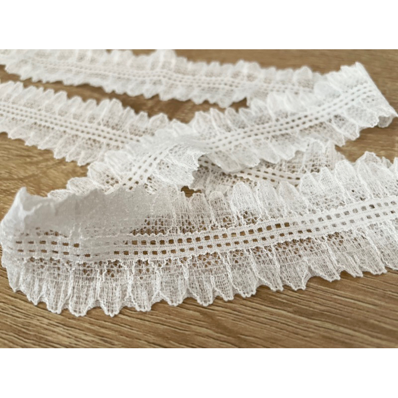 - 1m Viền ren thun khổ 3cm