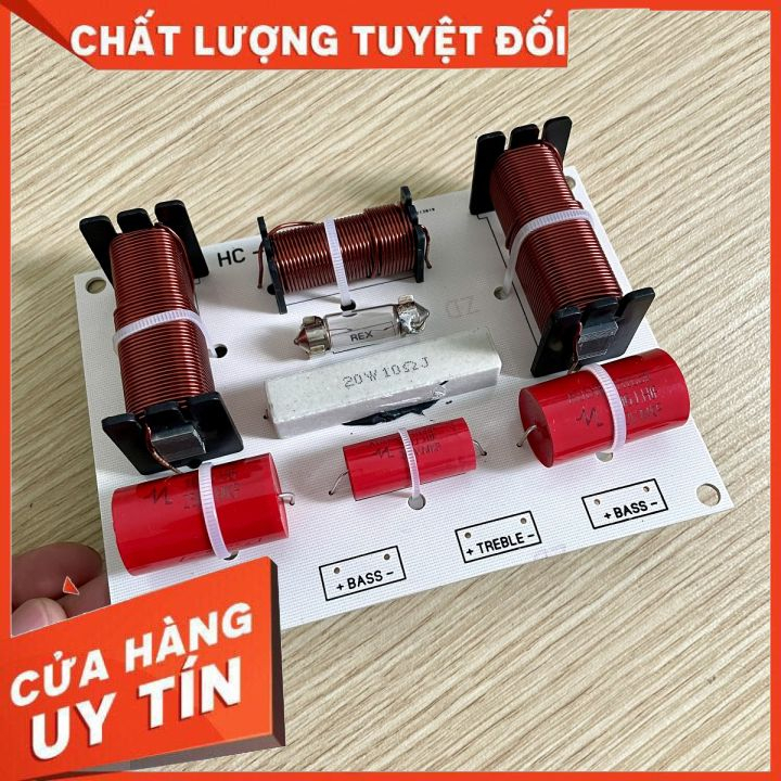 Mạch phân tần loa full đôi 2 bass 1 treble công suất lớn giá rẻ