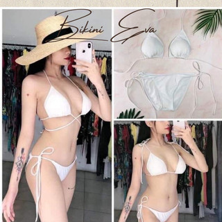 Bikini bộ bơi đi biển hai mảnh tam giác sexy EVA TGQDR