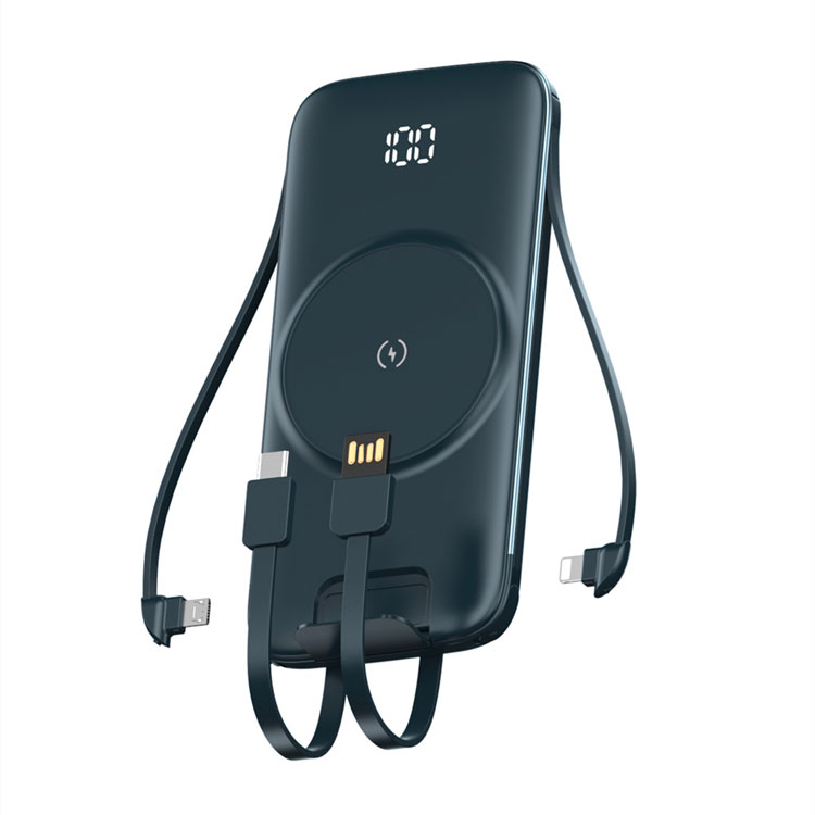 Pin dự phòng đa năng P3 tích hợp dây và đế giữ