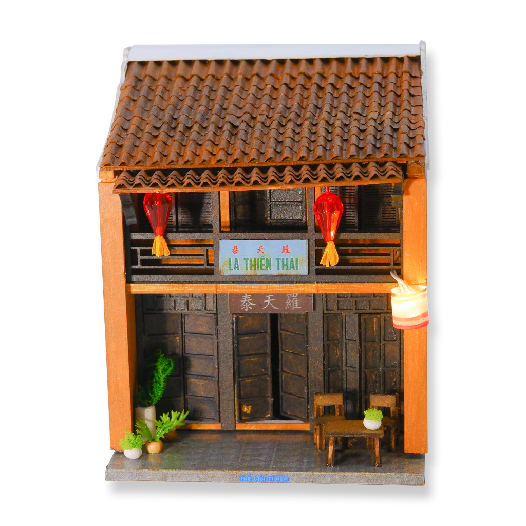 Mô Hình Hội An- Cao Lầu La Thiên Thái- HA164-06