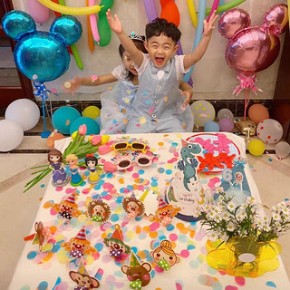 Set 10 kèn giấy thổi trang trí tiệc sinh nhật, party cho bé