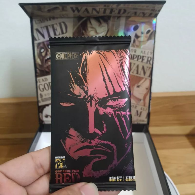 Full box Hộp thẻ bài nhân phẩm One piece ver shank uta thẻ hiếm cực đẹp