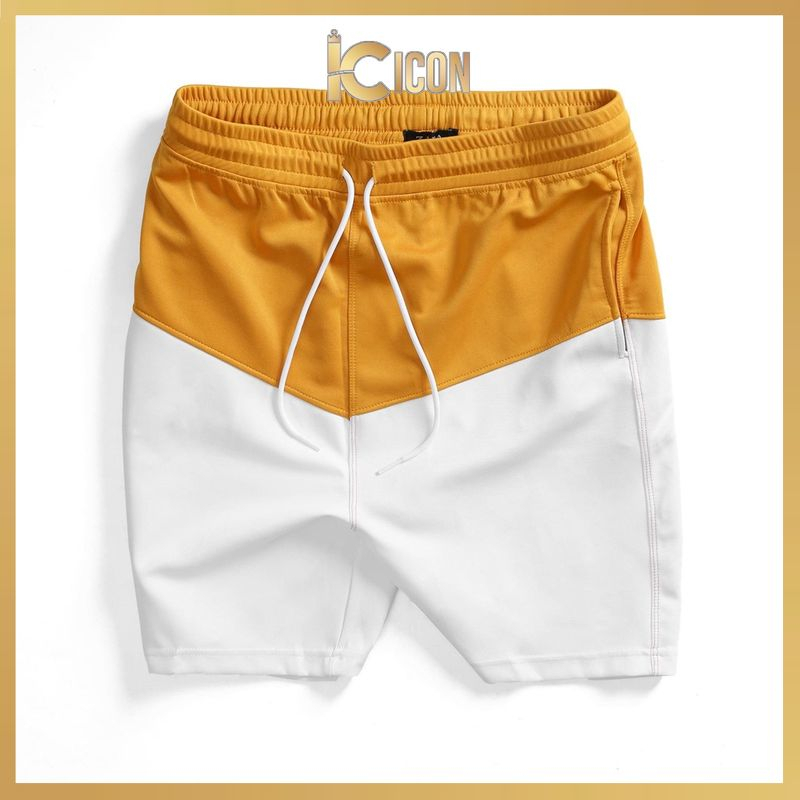 Quần Đùi Nam mùa hè cao cấp chất Cotton, Quần short nam phối màu dày dặn thoáng mát đủ màu Big size mùa hè QD03 - ICON