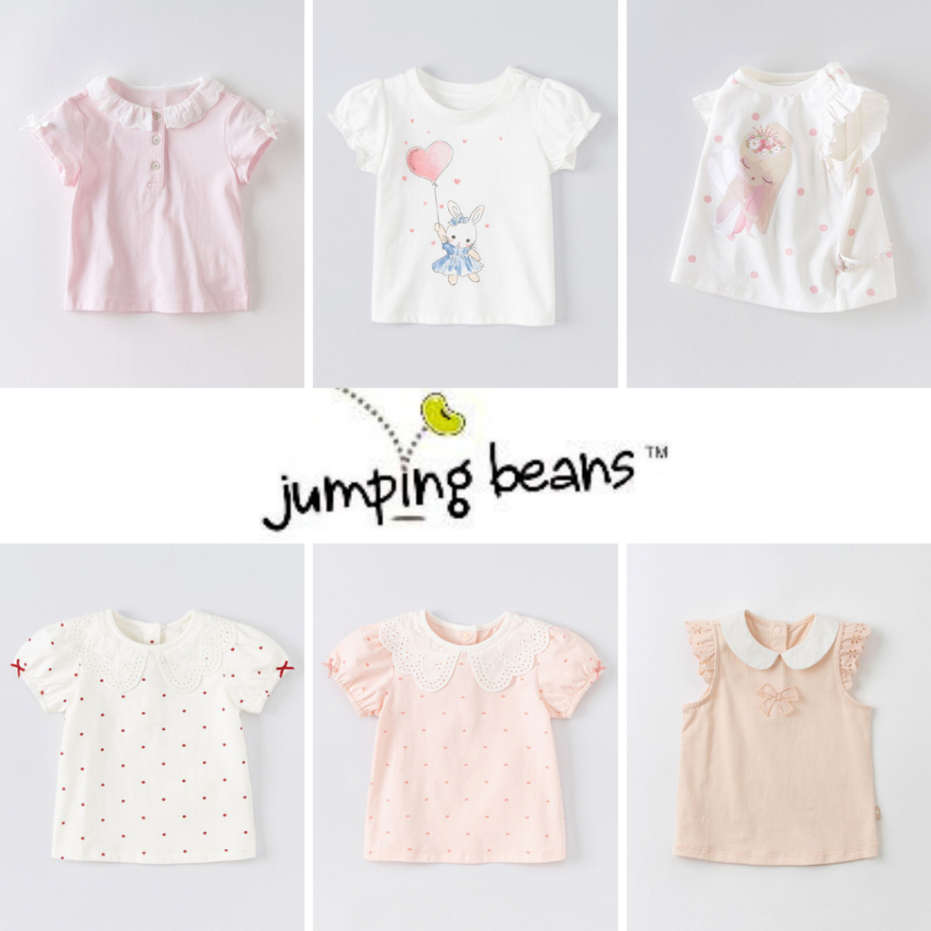 Áo Thun Hoạ Tiết Dễ Thương Cho Bé A651/A652 - Jumping Beans Official Store