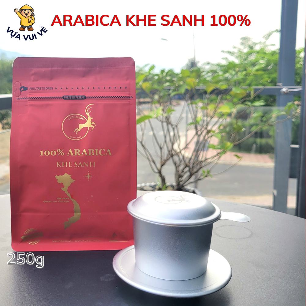 Cà Phê Arabica Khe Sanh Vietnam - ARABICA KHE SANH - Quảng Trị 100% - Hậu ngọt, chua nhẹ, chát nhẹ