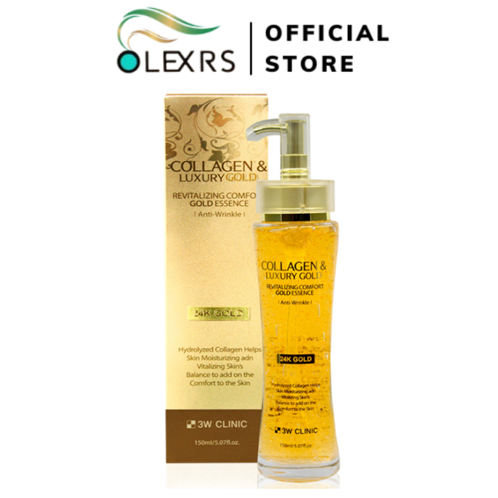 Serum Vàng Collagen Luxury Gold Chống Lão Hóa Và Dưỡng Trắng 3W Clinic 150ml