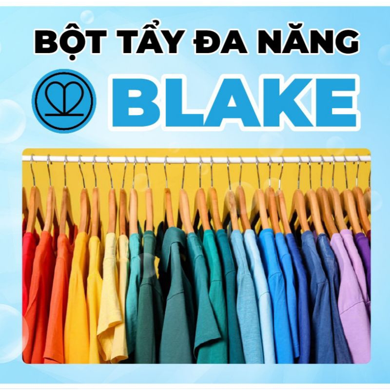 Bột tẩy quần áo Blake (200g). Không phai màu