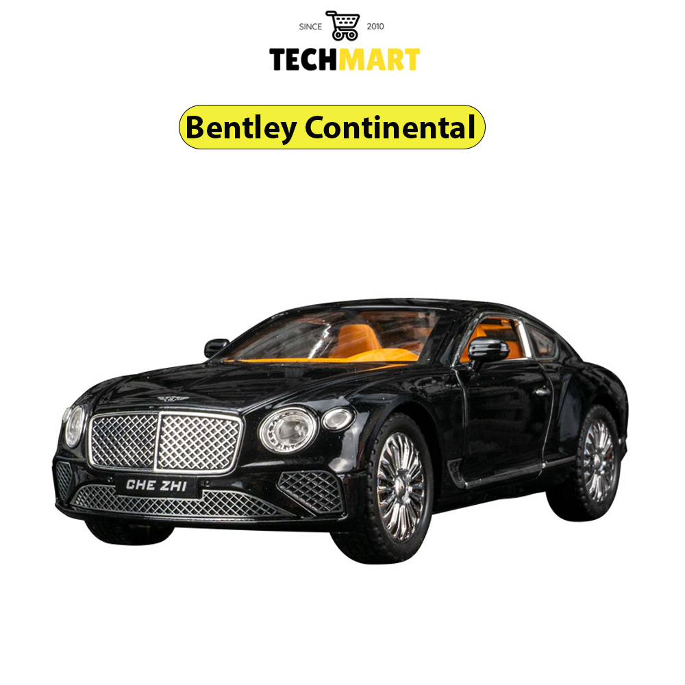 Mô hình xe Bentley Continental GT 2 cửa tỷ lệ 1:24 Hãng Chezhi Siêu đẹp
